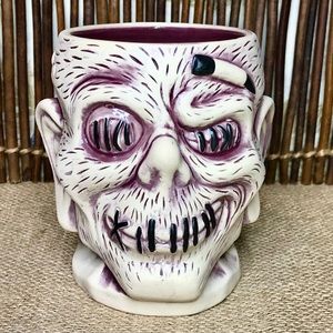 Disney Trader Sam's Enchanted Tiki Bar 4TH Edition Shrunken Head Zombie Mug